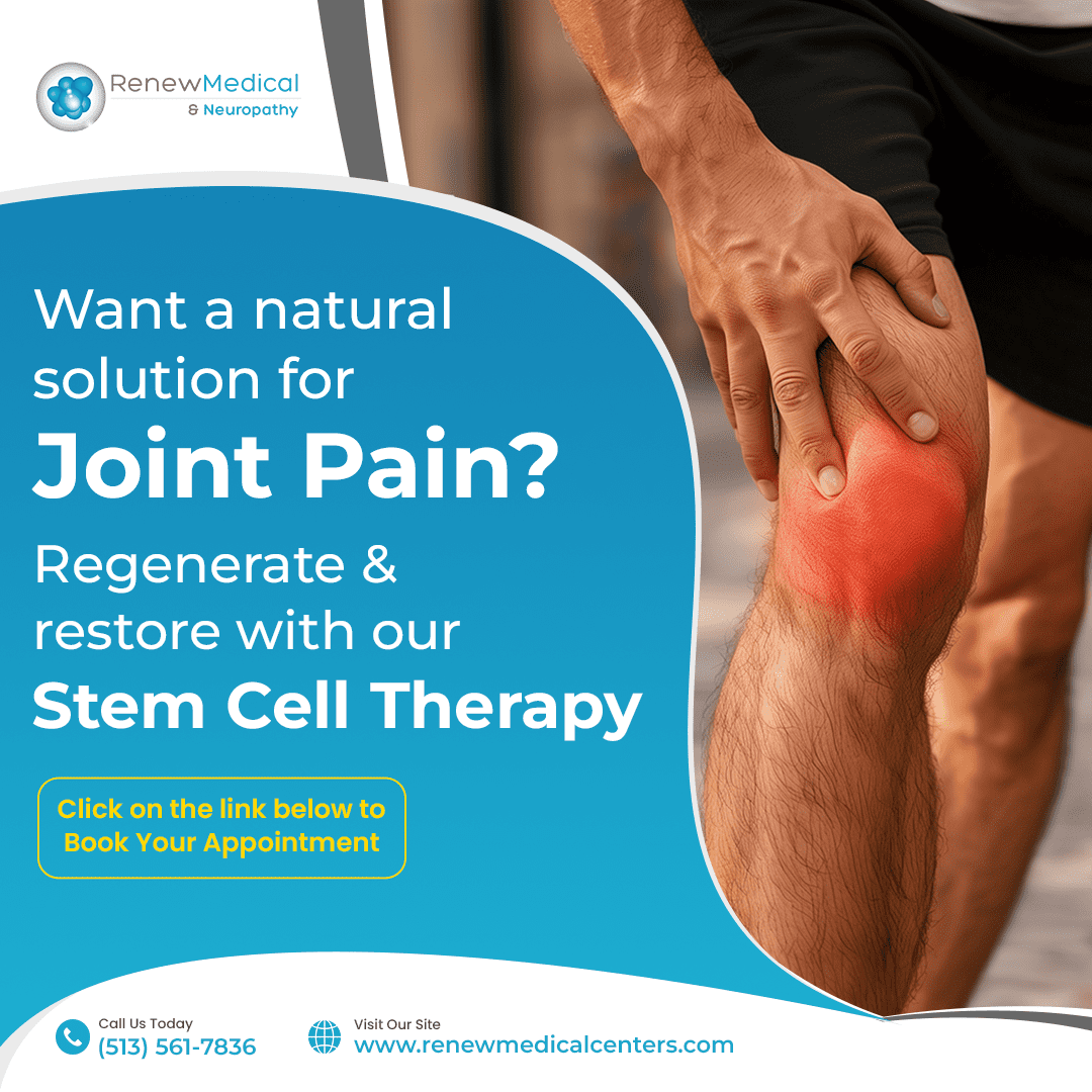 Regenerative Joint Medicine Treatment in Cincinnati