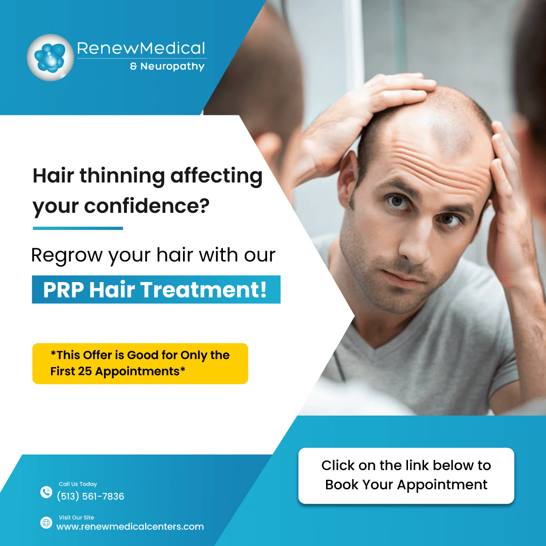 PRP Hair Loss Therapy in Cincinnati